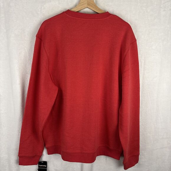 Louisville Cardinals Crewneck Sweatshirt Size Large Red NCAA Collegiate NWT - Picture 5 of 6